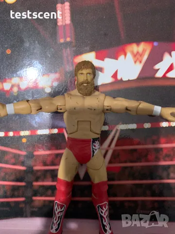 Екшън фигура WWE Daniel Bryan Danielson Даниел Браян AEW Action Spring Series Mattel, снимка 9 - Фигурки - 48857137