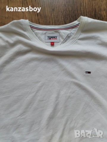 Tommy Hilfiger - страхотна мъжка тениска XL, снимка 3 - Тениски - 51706794