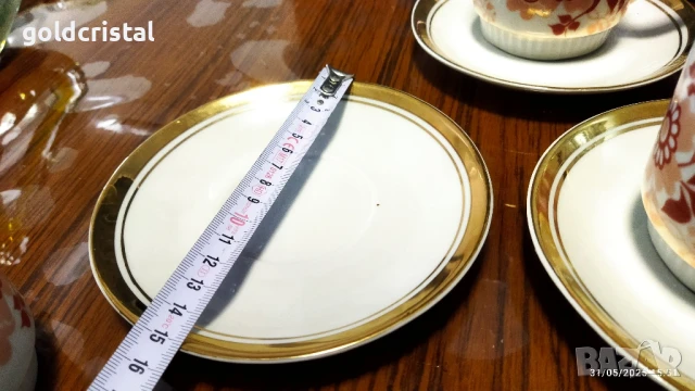 стар български порцелан чаши за чай , снимка 4 - Антикварни и старинни предмети - 50509062