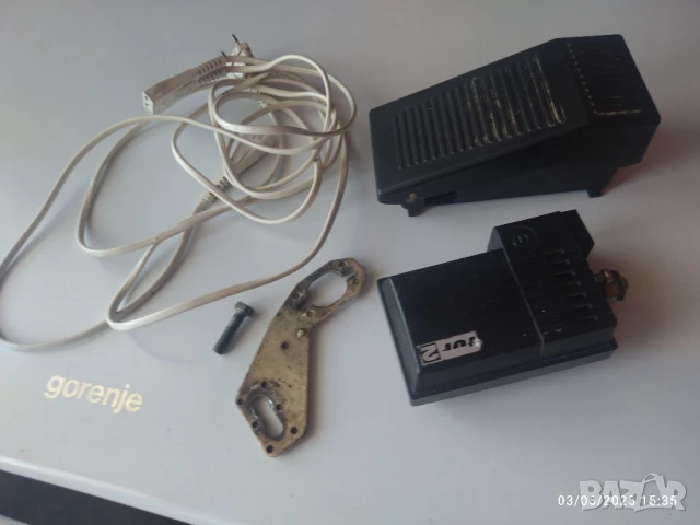 мотор педал кабел за шевна машина, снимка 2 - Други машини и части - 50535738