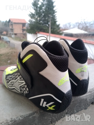 мото/карт боти 42 номер alpinestars , снимка 5 - Други спортове - 53136714