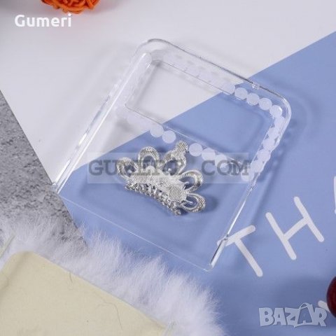 Samsung Galaxy Z Flip3 5G - Пухен   Кейс, снимка 4 - Калъфи, кейсове - 34481797