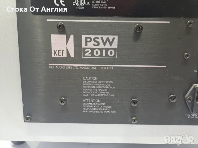 Субуфер - KEF PSW2010, снимка 6 - Други - 49281680