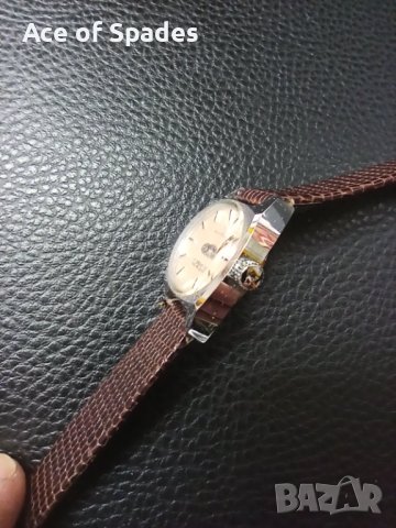 Класически Дамски Механичен Часовник Dulon 17 jewels incabloc Swiss Made , снимка 2 - Дамски - 42676940