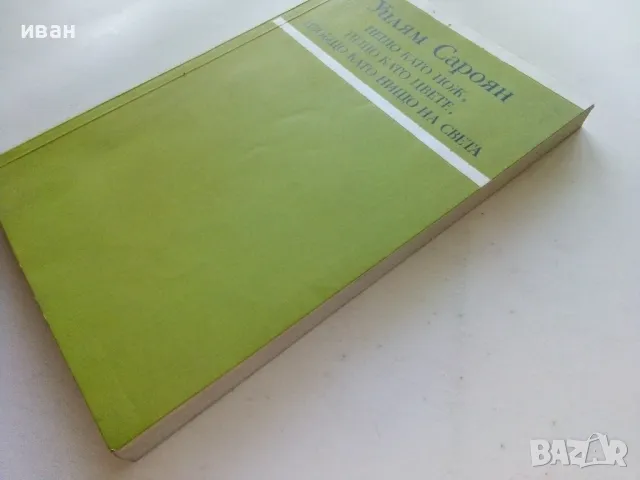 Нещо като нож,нещо като цвете,изобщо като нищо на света - У.Сароян - 1980г., снимка 7 - Художествена литература - 50052496