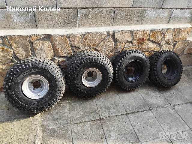 гуми с джанти за китайско АТВ 8'и 10', снимка 2 - Гуми и джанти - 53724286