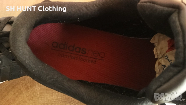 Adidas Calneo Laidback Black Размер EUR 39 1/3 / UK 6 дамски детски обувки 189-12-S, снимка 14 - Дамски ежедневни обувки - 52640097