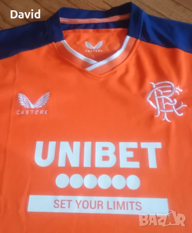 Оригинална фланелка на Рейнджърс 22/23 Third Kit, снимка 3 - Футбол - 51196577