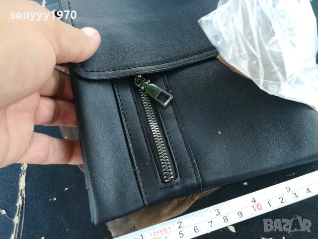 КОЖЕНА ЧАНТА-ЧЕРНА 1907251935, снимка 14 - Чанти - 51075768