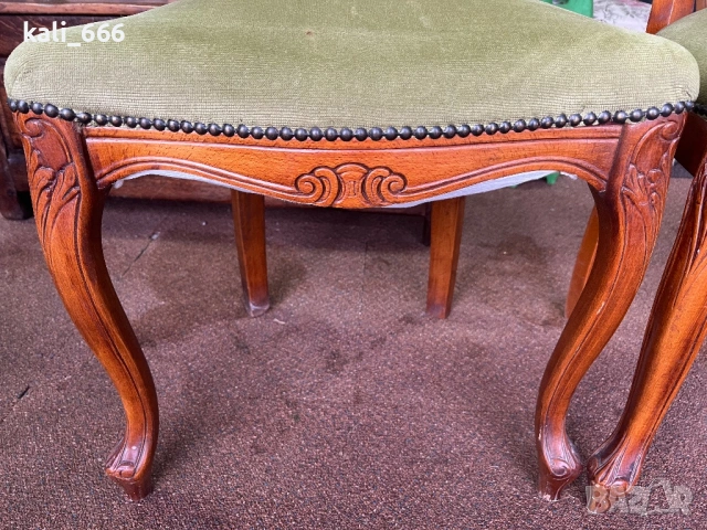 Барокови столове внос от Нидерландия, снимка 4 - Столове - 53428039