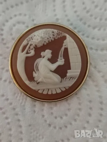 вносна брошка нова камео