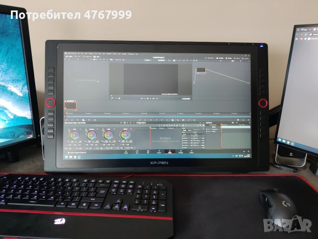 XP-Pen Artist 24 pro (графичен таблет с екран), снимка 8 - Монитори - 53865767
