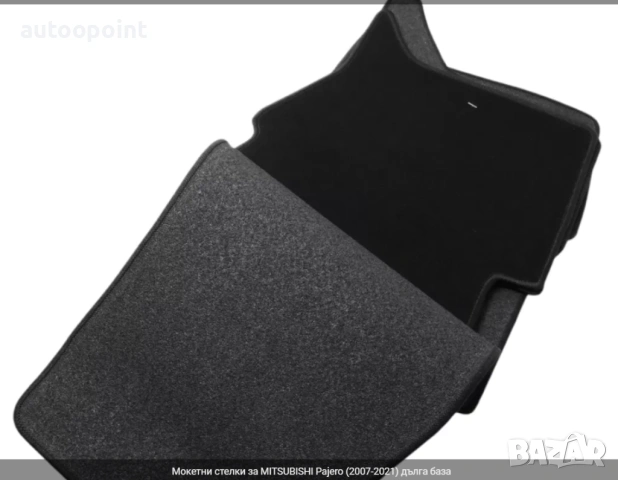 Мокетни стелки за MITSUBISHI Pajero (2007-2021) дълга база Petex, снимка 3 - Аксесоари и консумативи - 53825834