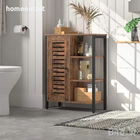 Шкаф за съхранение в индустриален стил BF29CW01, снимка 4 - Шкафове - 49271040