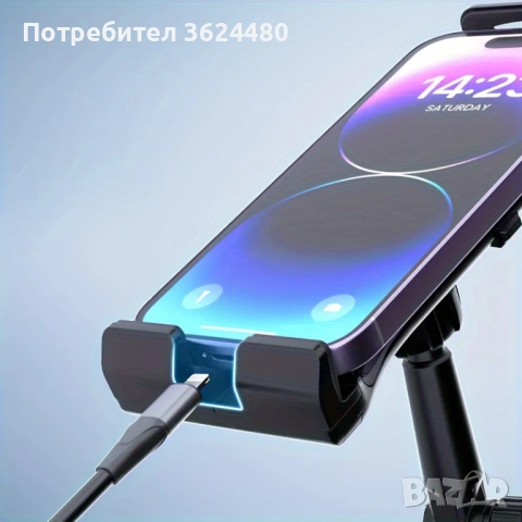  Държач за телефон и таблет за автомобил 4843, снимка 3 - Аксесоари и консумативи - 53280646