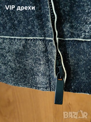 МЪЖКО КОЖЕНО ЯКЕ EMPORIO ARMANI , снимка 5 - Якета - 44472237