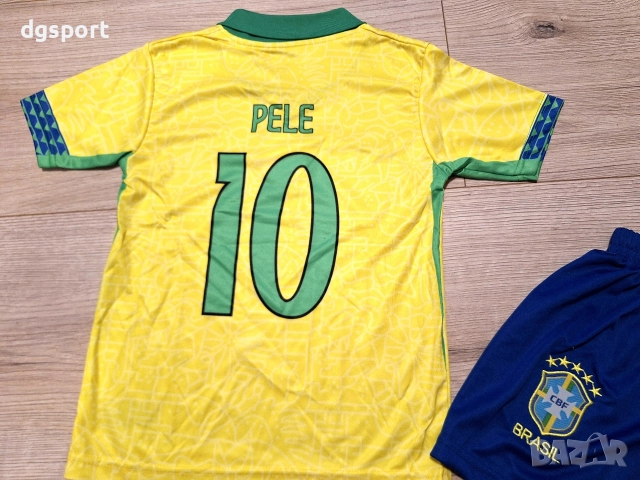 Детски екип на ПЕЛЕ#Бразилия #10!, снимка 3 - Футбол - 52990183