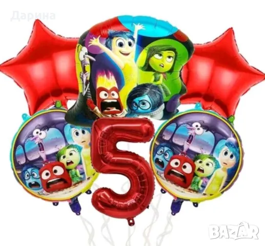 Парти сет балони Toy Story и Inside out, снимка 5 - Други - 47428290