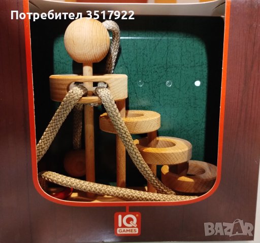 3d puzzle IQ games - Remove the red ring 5лв, снимка 1 - Пъзели - 44277678