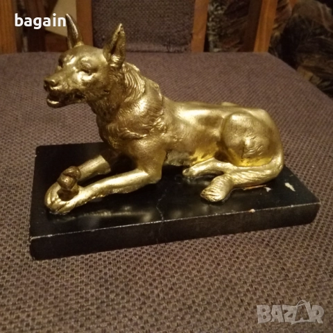 Бронзова статуя., снимка 2 - Антикварни и старинни предмети - 52368044