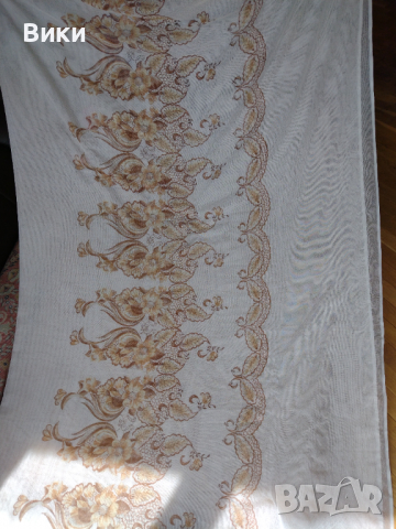 Тънко перде на плат 12,50 широко и 255 високо , снимка 3 - Пердета и завеси - 36273604