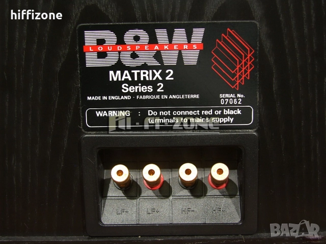 Тонколони B&W matrix 2, снимка 10 - Тонколони - 52935446