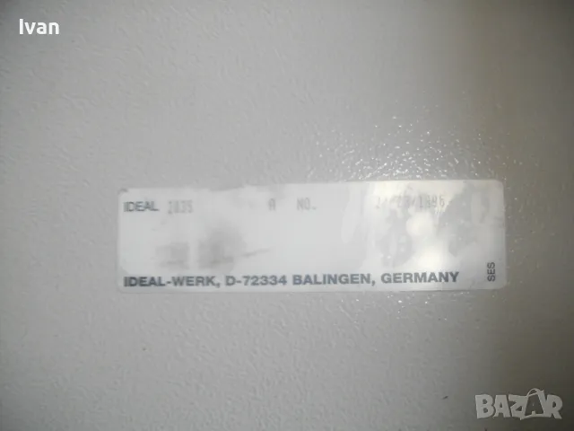 НОВА IDEAL 2035 Made in GERMANY МАСИВНА 5,0 кг РЪЧНА ГИЛОТИНА ЗА РЯЗАНЕ ХАРТИЯ А4 И ХРАН. ПРОДУКТИ, снимка 18 - Други инструменти - 49637358