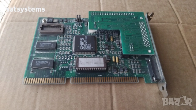 Видео карта Chips&Technologies F65545 MPC 106-D 16-bit 1MB ISA, снимка 5 - Видеокарти - 53763702