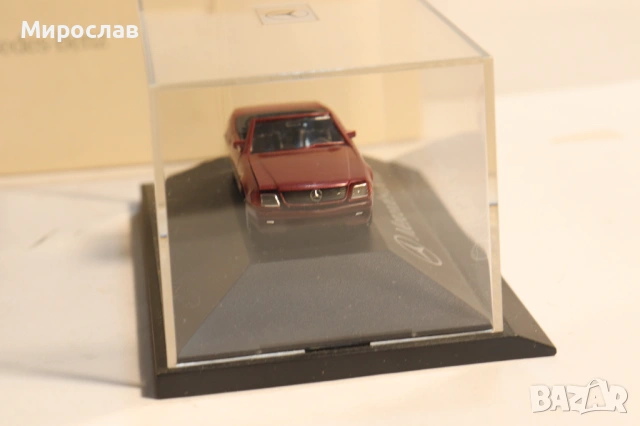 HERPA H0 1/87 MERCEDES BENZ 124 КОЛИЧКА МОДЕЛ, снимка 4 - Колекции - 53623379