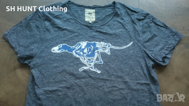 G-Star MATMINI Original Mens T-Shirt Размер L оригинална мъжка тениска 39-68, снимка 2 - Тениски - 53308294