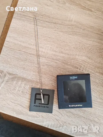Колие с камъни Swarovski на Phantasya , снимка 3 - Колиета, медальони, синджири - 48571830