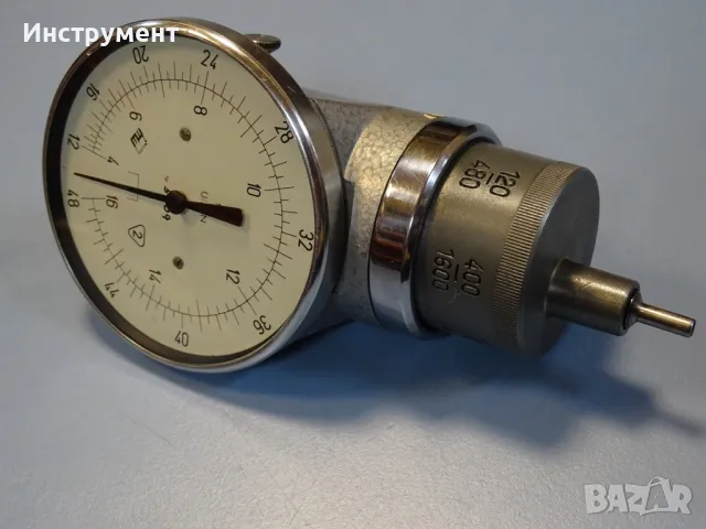 Оборотометър механичен VEB Hand-Tachometer H6 40-48000min-1, снимка 5 - Други инструменти - 49128813