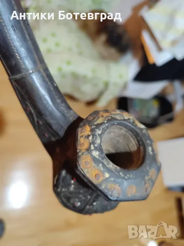 овчарска лула тип гега с набивки орнаменти 19 век , снимка 2 - Антикварни и старинни предмети - 49122658