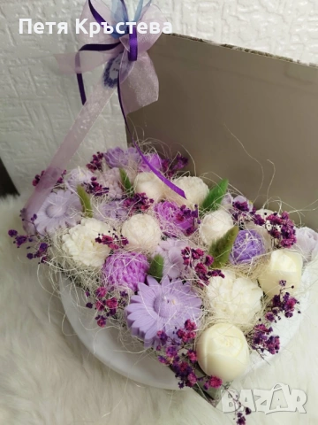 Букети от ароматни соеви свещички, снимка 5 - Други - 35561938