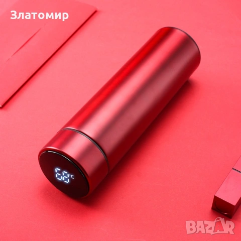 Термос с интелигентна система за измерване на топлината, снимка 4 - Термоси - 53130522