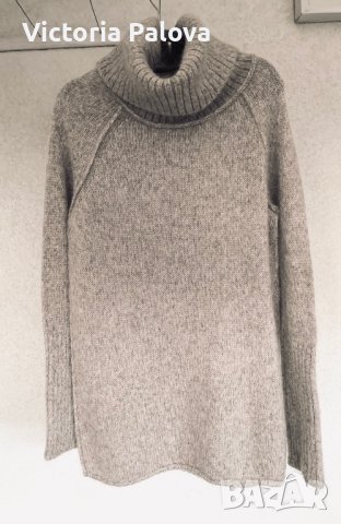 Масивно поло алпака(34%) & OTHER STORIES Швеция, снимка 6 - Блузи с дълъг ръкав и пуловери - 40315952