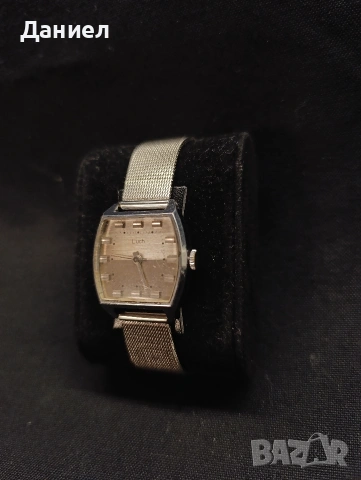 Дамски часовник ЛуЧ, снимка 3 - Антикварни и старинни предмети - 53661668