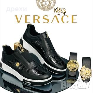  Versace мъжки обувки, снимка 5 - Ежедневни обувки - 40113996