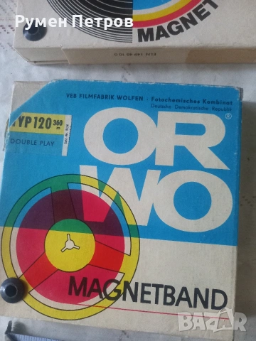 Магнитни ленти ORWO, 4 броя., снимка 3 - Други музикални жанрове - 53485371