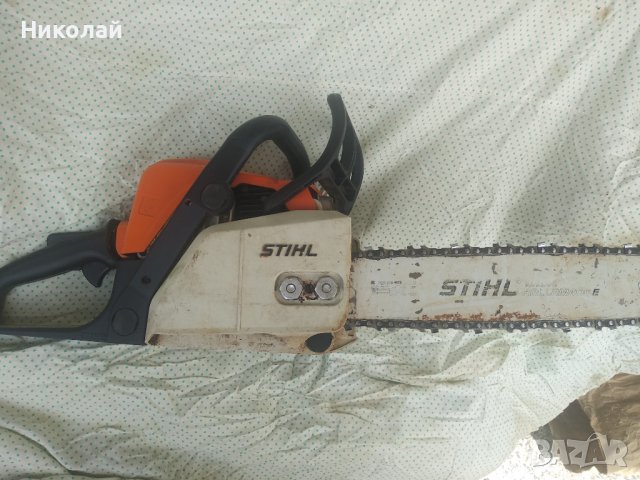 моторен трион Stihl MS180 оригинален, снимка 2 - Градинска техника - 41420276