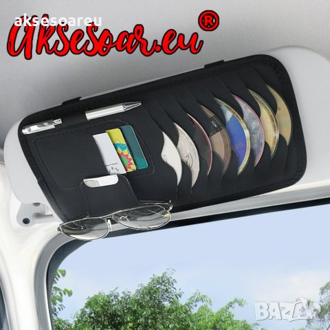 Органайзер за съхранение на компактдискове Многофункционален кожен калъф с голям капацитет CD DVD дъ, снимка 14 - Аксесоари и консумативи - 41468462