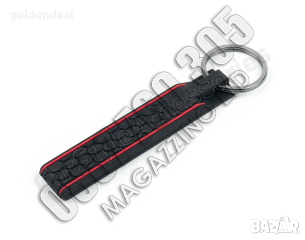 Ключодържател фолксваген VW GTI силиконов с метален пръстен, снимка 7 - Аксесоари и консумативи - 53746721