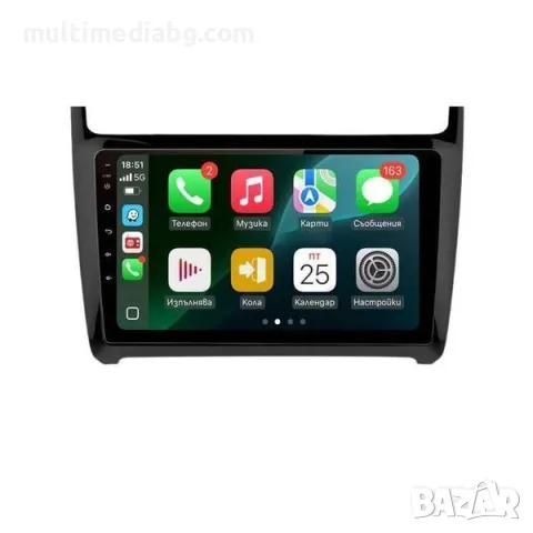 Мултимедия Android за VW Volkswagen Polo 5 2008-2020