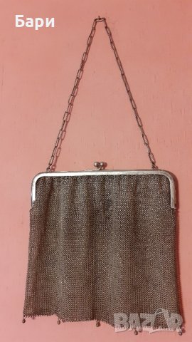 Антична викторианска дамска чанта,портмоне от 1900 г., снимка 7 - Други ценни предмети - 42711026