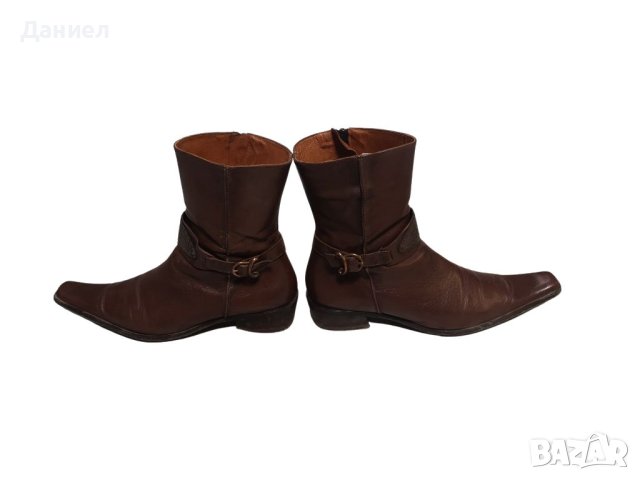 Екстравагантни мъжки обувки от естествена кожа, снимка 4 - Мъжки ботуши - 40512776