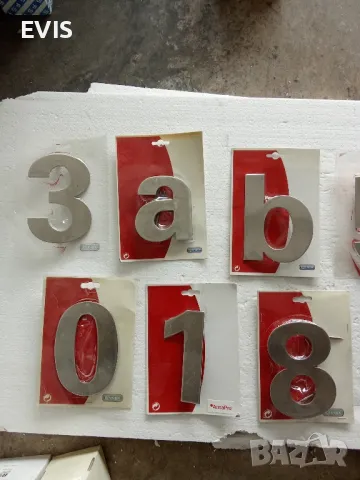 Продавам метални цифри и букви за адреси/табели
, снимка 1