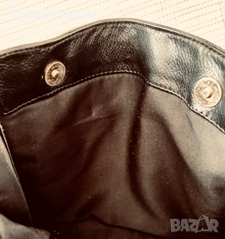 Супер удобна чанта естествена кожа, снимка 5 - Чанти - 36101094