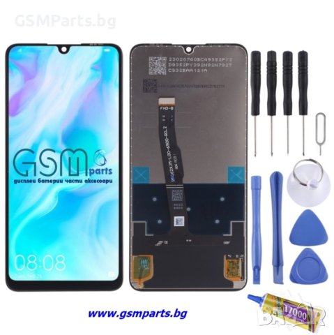 Оригинален LCD Дисплей за Huawei P30 lite + ПОДАРЪК Лепило B7000 50ml, снимка 4 - Резервни части за телефони - 42003817