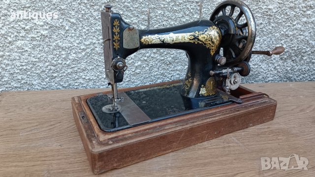 Стара ръчна шевна машина - Singer / Сингер - 1909г., снимка 9 - Антикварни и старинни предмети - 37860399