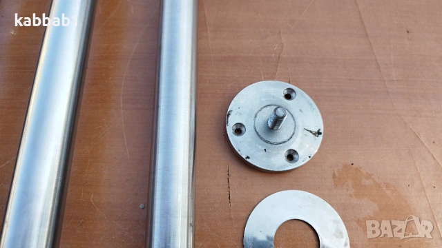 Подпори за мебели или нещо друго - Тръби от неръждаема стомана с фланци -   , снимка 4 - Железария - 53659632